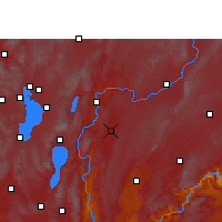 Nearby Forecast Locations - Lunan - Mapa