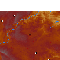 Nearby Forecast Locations - Qiubei - Mapa