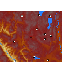 Nearby Forecast Locations - Eshan - Mapa