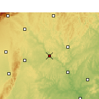 Nearby Forecast Locations - Santai - Mapa