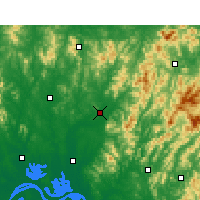 Nearby Forecast Locations - Macheng - Mapa