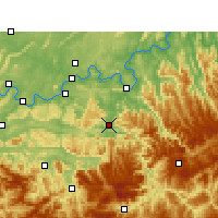 Nearby Forecast Locations - Chishui - Mapa