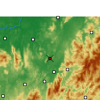 Nearby Forecast Locations - Yongxing - Mapa