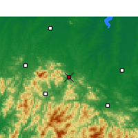 Nearby Forecast Locations - Jīnzhài - Mapa