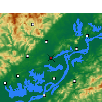 Nearby Forecast Locations - Huáiníng Xiàn - Mapa