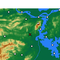 Nearby Forecast Locations - Dean - Mapa