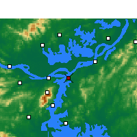 Nearby Forecast Locations - Hukou - Mapa