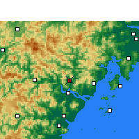Nearby Forecast Locations - Yongjia - Mapa