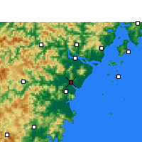 Nearby Forecast Locations - Rui'an - Mapa