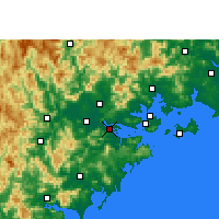 Nearby Forecast Locations - Longhai - Mapa