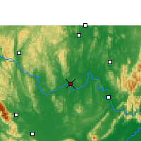 Nearby Forecast Locations - Laibín - Mapa