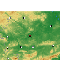 Nearby Forecast Locations - Chongzuó - Mapa