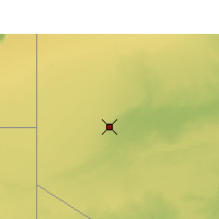 Nearby Forecast Locations - Tinduf - Mapa