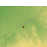 Nearby Forecast Locations - Gadamés - Mapa