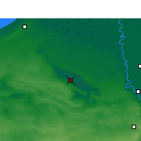 Nearby Forecast Locations - Uadi Natrun - Mapa