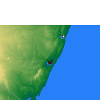 Nearby Forecast Locations - Mombasa - Mapa
