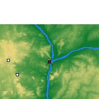 Nearby Forecast Locations - Lokoja - Mapa