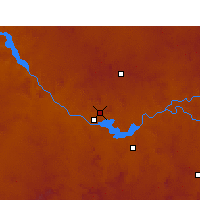Nearby Forecast Locations - Gariep Dam - Mapa