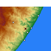 Nearby Forecast Locations - Paddock - Mapa