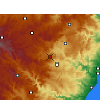 Nearby Forecast Locations - Cedara - Mapa
