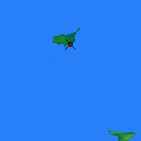 Nearby Forecast Locations - Isla de San Pablo - Mapa