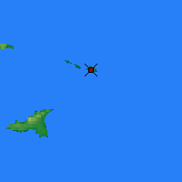 Nearby Forecast Locations - Isla Shemya - Mapa