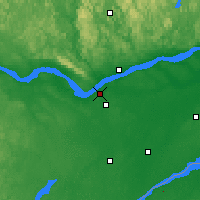 Nearby Forecast Locations - Ottawa - Mapa