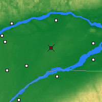 Nearby Forecast Locations - Beaver Mines - Mapa