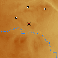 Nearby Forecast Locations - Gleichen - Mapa