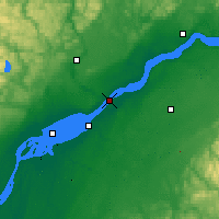 Nearby Forecast Locations - Trois-Rivières - Mapa