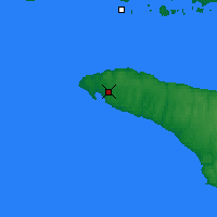Nearby Forecast Locations - Port-Menier - Mapa