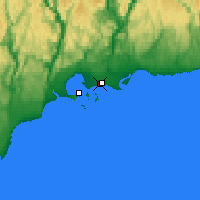 Nearby Forecast Locations - Sept-Îles Aeropuerto - Mapa