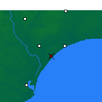 Nearby Forecast Locations - Myrtle Beach - Mapa