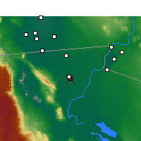 Nearby Forecast Locations - Nuevo León - Mapa