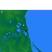Nearby Forecast Locations - Tampico - Mapa