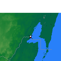 Nearby Forecast Locations - Chetumal - Mapa