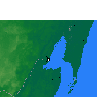 Nearby Forecast Locations - Chetumal - Mapa