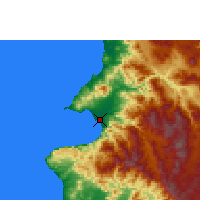Nearby Forecast Locations - Puerto Vallarta - Mapa