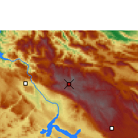 Nearby Forecast Locations - San Cristóbal de Las Casas - Mapa