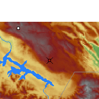 Nearby Forecast Locations - Comitán de Domínguez - Mapa