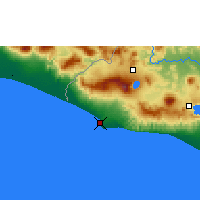 Nearby Forecast Locations - Acajutla/sonsonate - Mapa