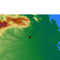 Nearby Forecast Locations - Maturín - Mapa