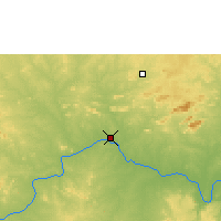 Nearby Forecast Locations - Cabrobó - Mapa