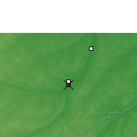 Nearby Forecast Locations - Río Branco - Mapa