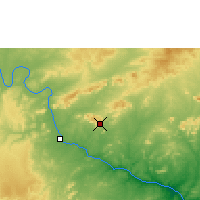 Nearby Forecast Locations - Água Branca - Mapa