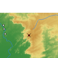 Nearby Forecast Locations - Sao Vicente - Mapa