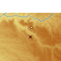 Nearby Forecast Locations - Uberlândia - Mapa
