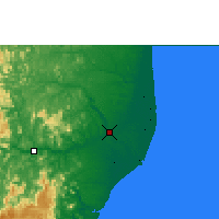 Nearby Forecast Locations - Linhares - Mapa
