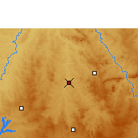 Nearby Forecast Locations - Divinópolis - Mapa