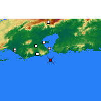 Nearby Forecast Locations - Ilha Rasa - Mapa